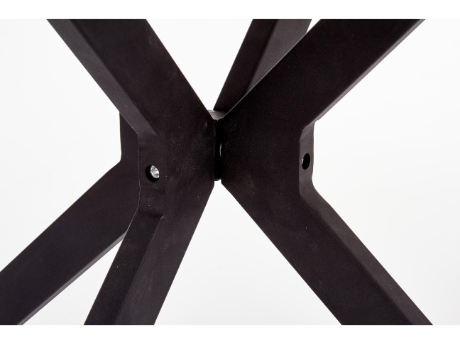 Apvalus stiklinis stalas AVELAR 9 Apvalus stiklinis stalas AVELAR 9