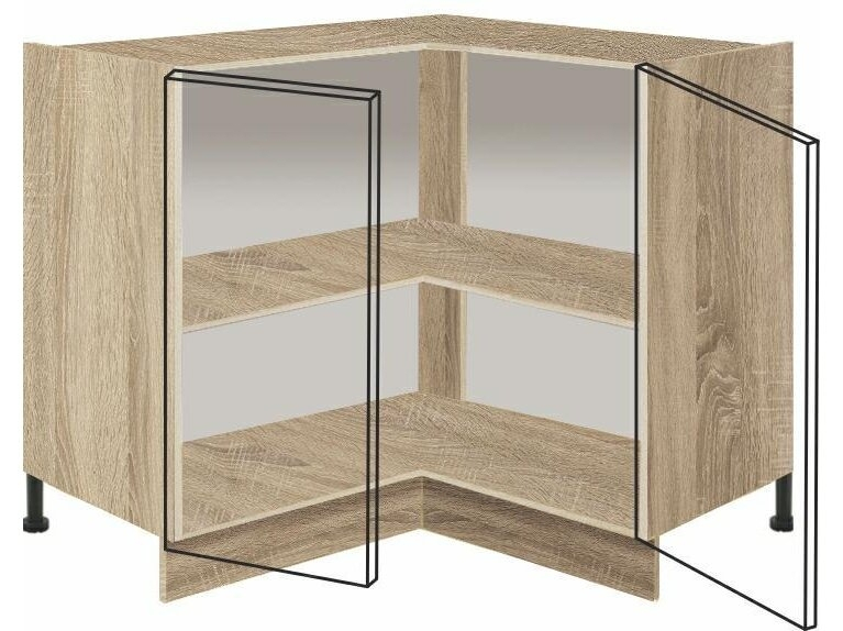 Apatinė spintelė (90cm) CRE-16D 2 Apatinė spintelė (90cm) CRE-16D 2