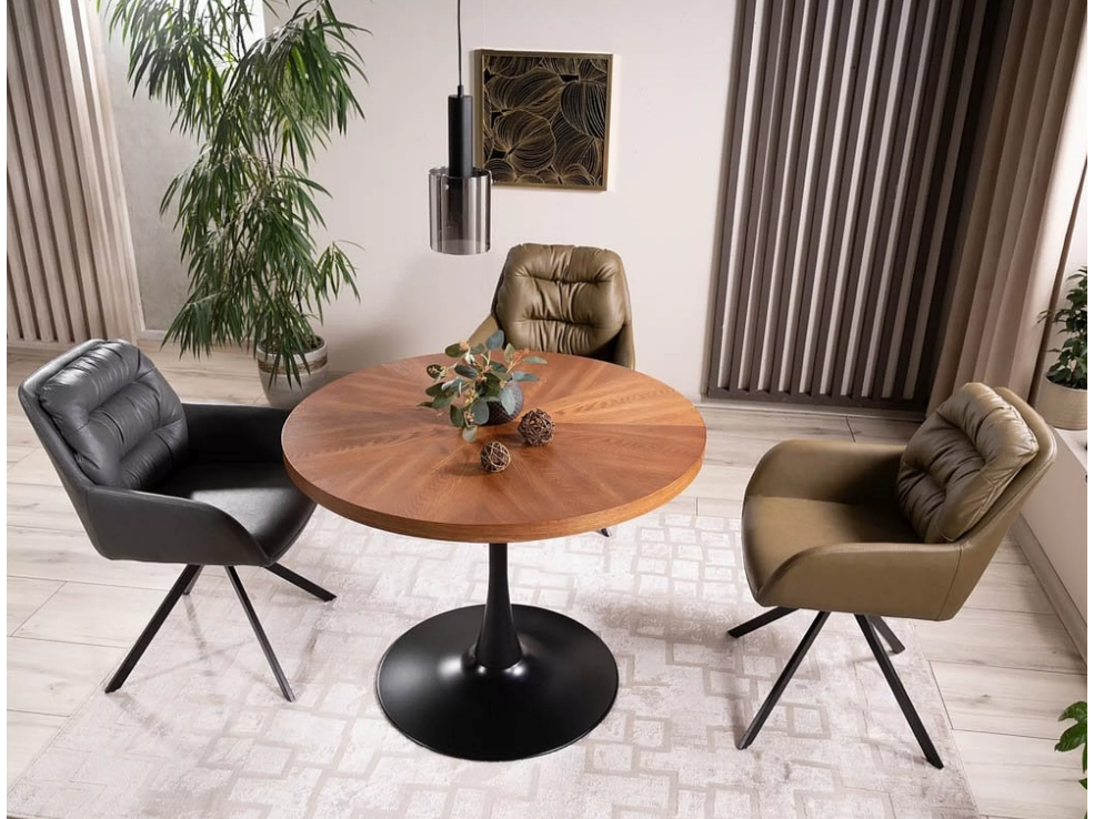 Apvalus stalas AMADEO 100 1