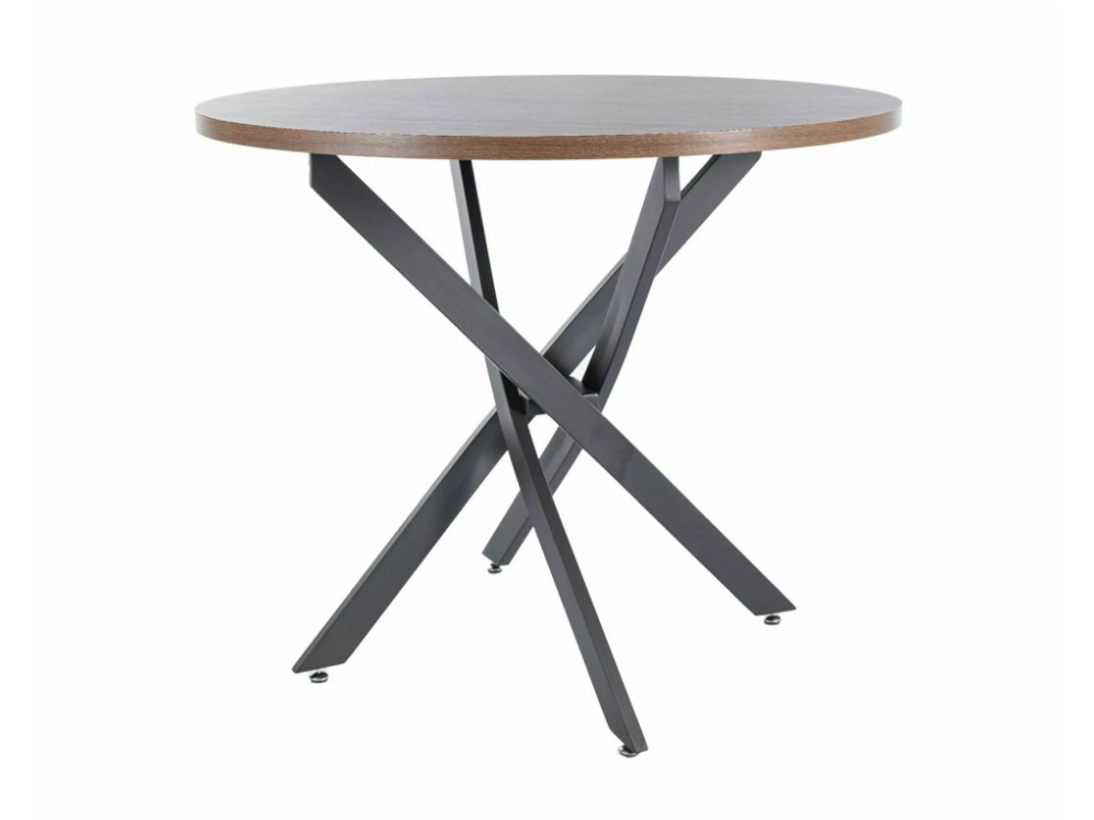 Apvalus stalas AGIS RIEŠUTAS 1