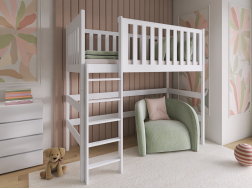 Aukšta vaikiška lova LAURA 80x180