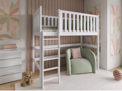 Aukšta vaikiška lova LAURA 80x200