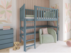 Aukšta vaikiška lova LAURA 90x200