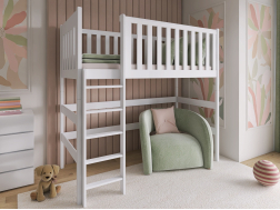 Aukšta vaikiška lova LAURA 90x200