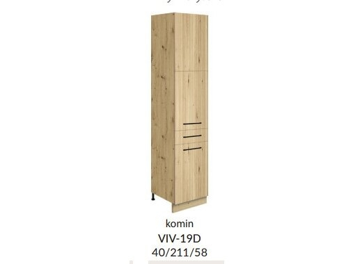 Aukšta virtuvinė spintelė (40cm) VIV-19D Aukšta virtuvinė spintelė (40cm) VIV-19D