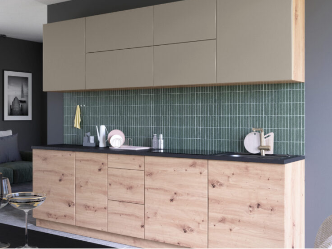 Aukšta virtuvinė spintelė Langen D60R 8 Aukšta virtuvinė spintelė Langen D60R 8