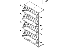 Batų dėžė ANTER 04