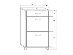 Batų dėžė ARES 1