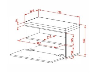 Batų dėžė LIMA ST-2