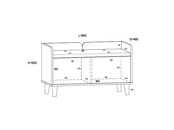 Batų dėžė DOL-22 5