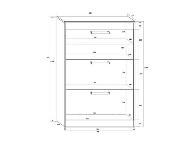 Batų dėžė MXS-39 5