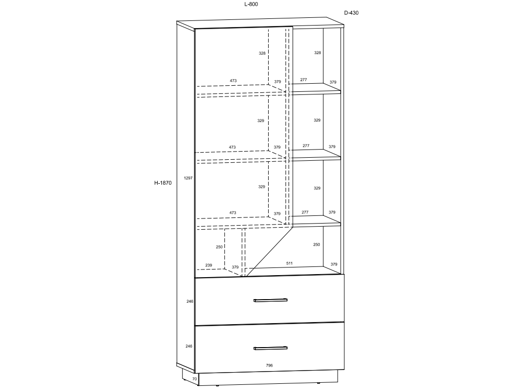 Biuro baldų komplektas PAX 5 1 Biuro baldų komplektas PAX 5 1