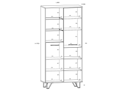 Biuro baldų komplektas BOSS 2