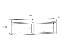 Biuro baldų komplektas DOLCE 6