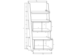 Biuro baldų komplektas RACK 2