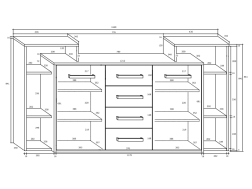 Biuro baldų komplektas RIO 10