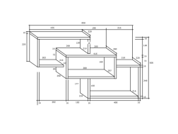 Biuro baldų komplektas RIO 8