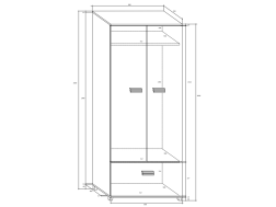 Biuro baldų komplektas SOLO 2