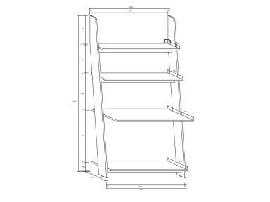 Biuro baldų komplektas RACK 2