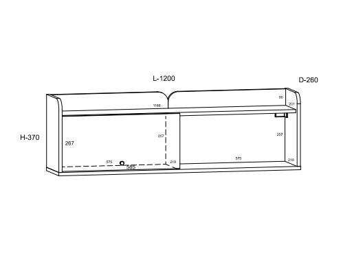 Biuro baldų komplektas DOLCE 5 1