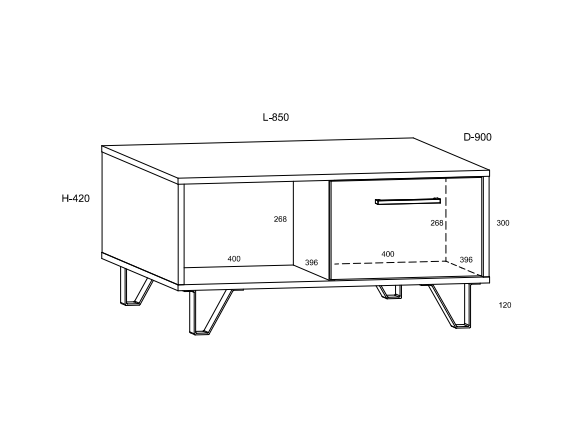 Biuro baldų komplektas BOSS 2 3 Biuro baldų komplektas BOSS 2 3
