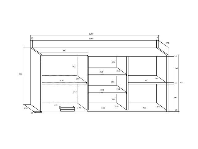 Biuro baldų komplektas SOLO 2 3 Biuro baldų komplektas SOLO 2 3