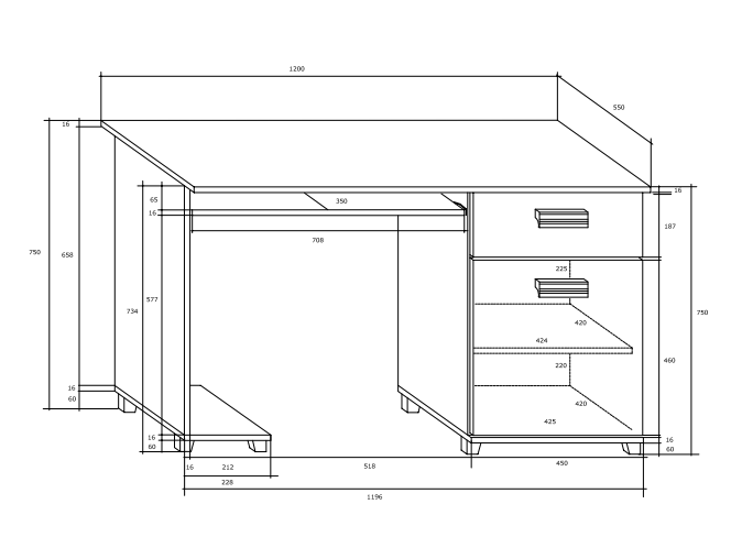 Biuro baldų komplektas SOLO 2 2 Biuro baldų komplektas SOLO 2 2