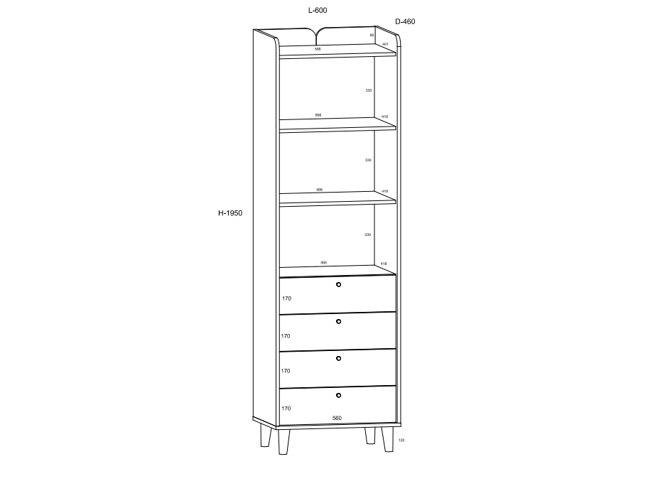 Biuro baldų komplektas DOLCE 6 8 Biuro baldų komplektas DOLCE 6 8