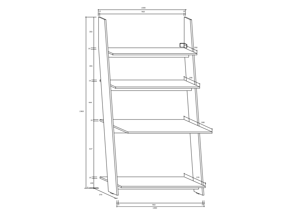 Biuro baldų komplektas RACK 2 2