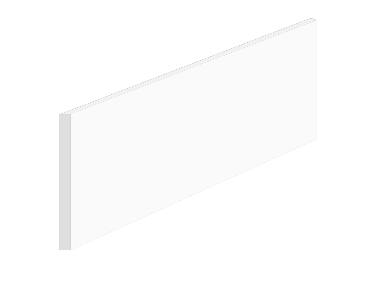 Cokolis SORENTO Baltas