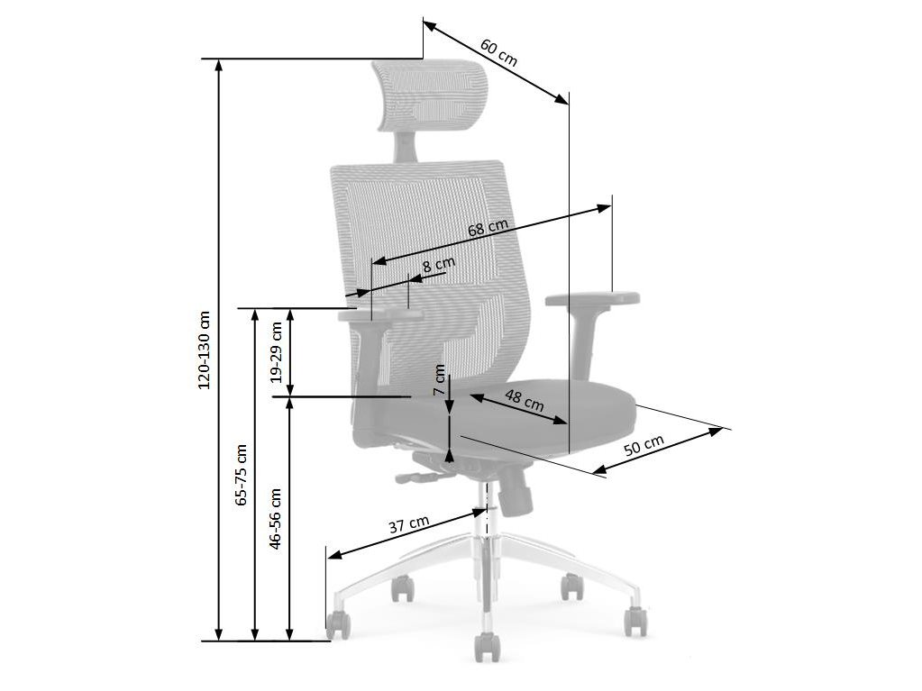 Darbo kėdė ADMIRAL 1