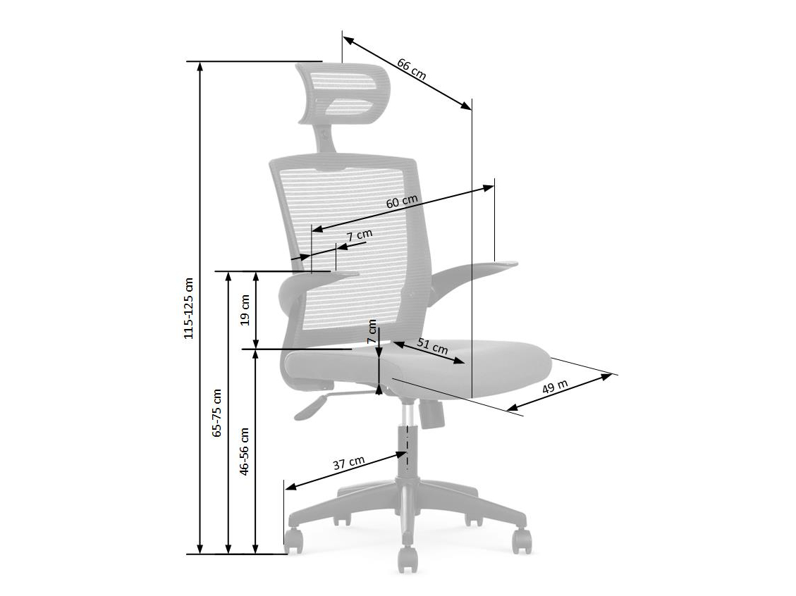 Darbo kėdė VALOR 1
