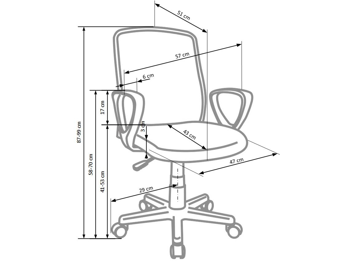 Darbo kėdė ALEX 2 Darbo kėdė ALEX 2
