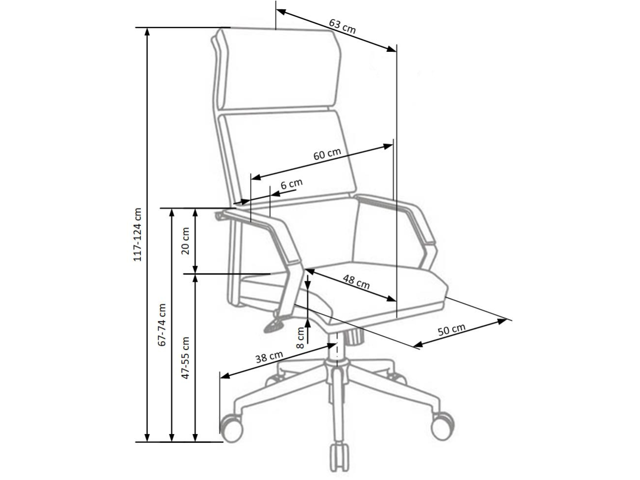 Darbo kėdė COSTA 2 Darbo kėdė COSTA 2