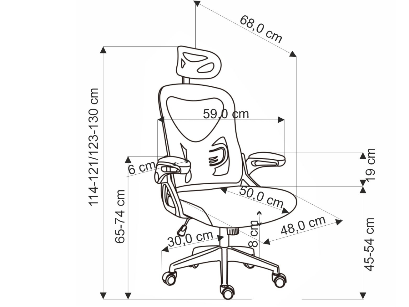 Darbo kėdė NEGRO 11 Darbo kėdė NEGRO 11