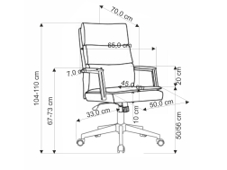 Darbo kėdė ADRIANO