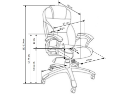 Darbo kėdė DESMOND