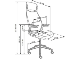 Darbo kėdė FRANKLIN