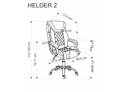 Darbo kėdė HELDER 2