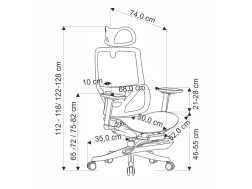 Darbo kėdė OSVALDO