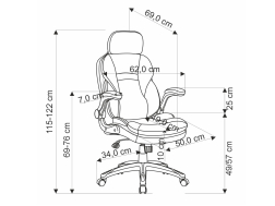 Darbo kėdė VALERIO