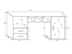 Pakabinamas darbo stalas HANGER