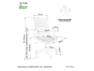 Darbo kėdė Q-744