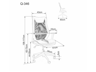 Darbo kėdė Q346