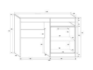 Darbo stalas MXS-02