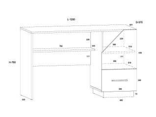 Darbo stalas PAX-01