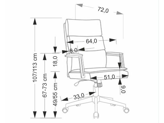 Darbo kėdė ADRIANO 2 1