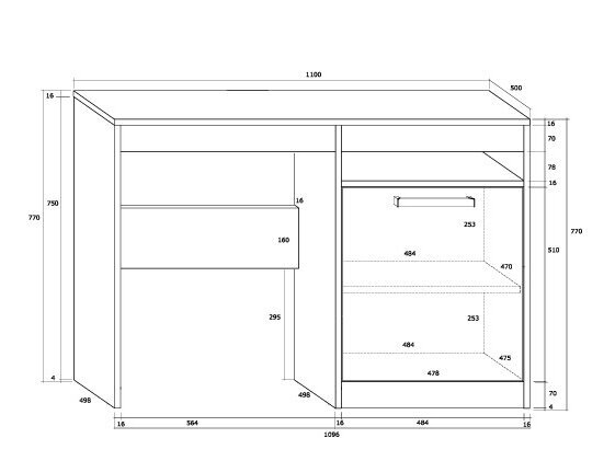 Darbo stalas MXS-02 5