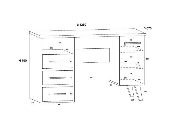 Darbo stalas NOR-01 5