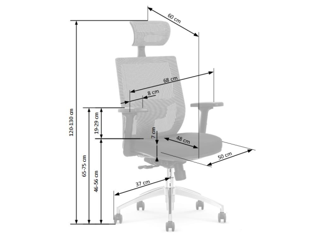 Darbo kėdė ADMIRAL 1 Darbo kėdė ADMIRAL 1